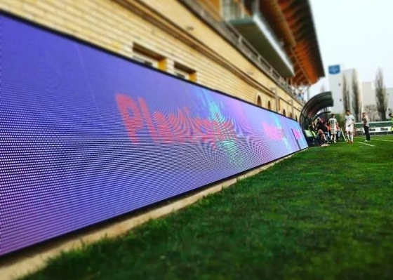 Ultra-Clear Die-Casting Aluminum RGB LED Display 1/4 Scanning Stadium Full Color Outdoor Screen Waterproof Single And Dual Color Screen
