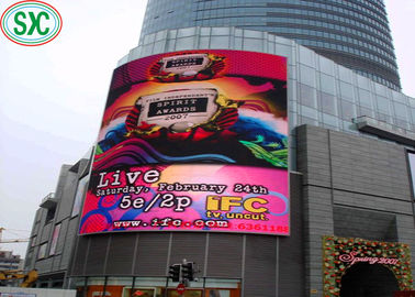 P10 Outdoor Full Color LED Die-Cast Aluminum Screen Waterproof Housing 8000 Cd/Sqm