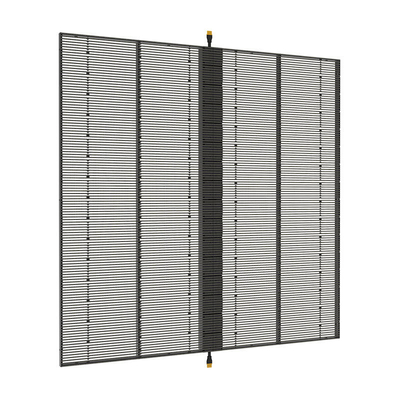 Indoor P3.9-7.8 Full Color Transparent Led Display Screen Smd Curved Glass For Showcase