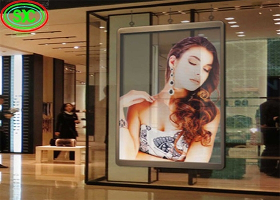 RGB 3-In-1 Transparent LED Curtain Display 5MM Pixel Pitch SMD5050 Full Color Energy Efficient