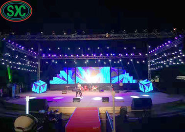P6 Outdoor Hanging LED Advertising Billboard / CE RoHs Led Video Screen Panel