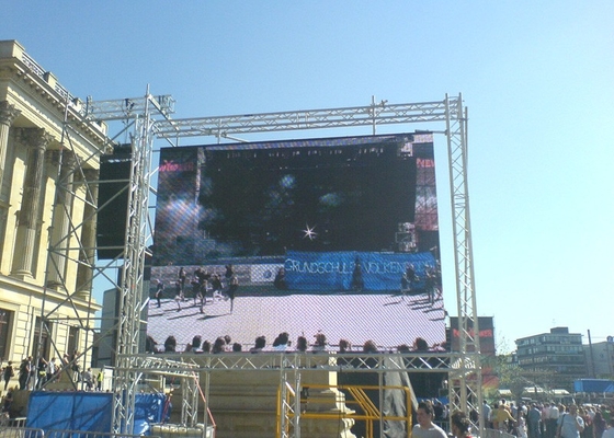P8 Outdoor Waterproof Full Color SMD3535 Shopping Mall Led Advertising Screens