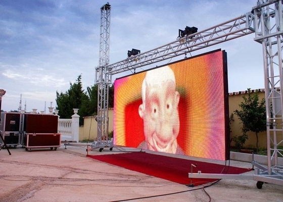 Customized Full Color LED Die-Cast Aluminum Screen 2500 CD/Sqm Indoor LED Advertising Screen