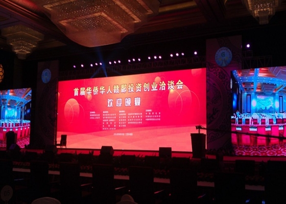 Indoor Display Advertisement LED Screen P2.5 High Refresh Rate HD 160000 Dots Single And Dual Color Without Ghosting