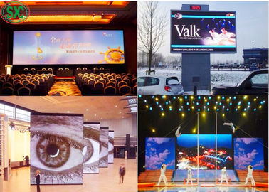 Waterproof P6 Outdoor LED Display 192x192mm Cabinet Full Color 27778 Pixels/m²