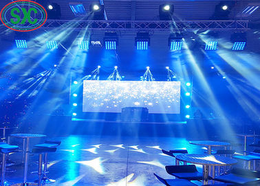 Die-Casting Aluminum Screen P1.667 Pitch LED Stage Backdrop , Indoor LED Display 1R1G1B