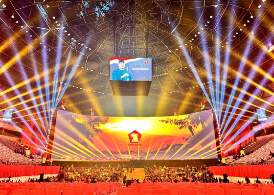Stage Background Full Color Giant LED Display Screens Indoor P3 Module LED Video Wall