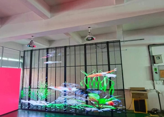 Full Color Transparent Rental Outdoor 2500 Nits P3.91 Transparent LED Screen
