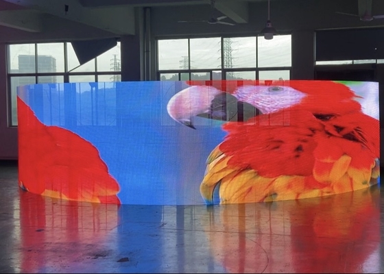 Full Color Transparent Rental Outdoor 2500 Nits P3.91 Transparent LED Screen