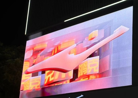 Lease Installation Die-Casting Aluminum Outdoor Advertising LED Display P31.25 High Brightness