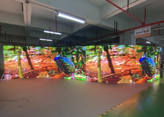 Die-Cast Aluminum Enclosure HD Flexible Module Indoor P2 Flexible LED Module For Advertising Screen