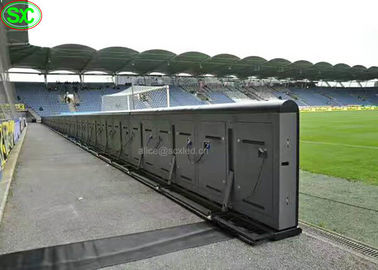 P8 Exterior Perimeter Football Stadium LED display , sports perimeter led display
