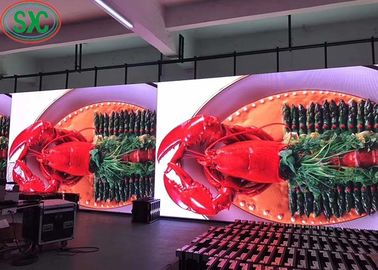 Indoor P4LED Die-Cast Aluminum Screen Suspended LED Screen 512mm X512mm Box