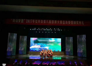 P4 SMD LED Die-Cast Aluminum Screen / Indoor Multi-Color Video Wall LED Display , 3 Years Warranty