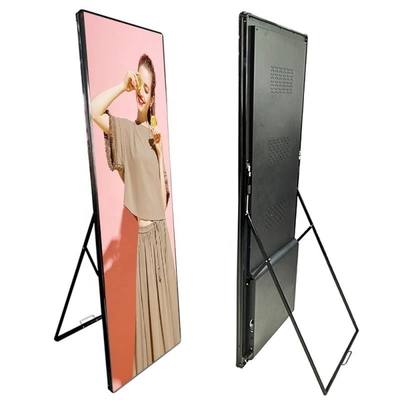 Indoor P2.5 full color Mirror Led display Wireless USB 4G WiFi Smart Control Poster