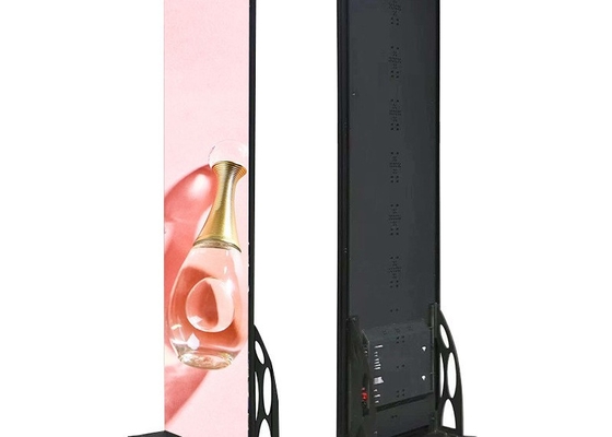 Die-Cast Aluminum Screen Front P2.5 Digital LED Poster Stereo Mount Easy Installation