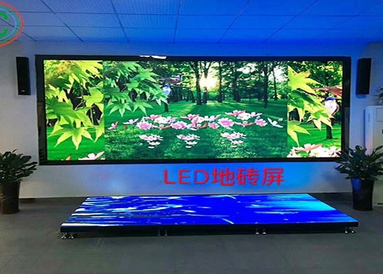Tonch SMD3535 Sound Active Dj Led Disco Dance Floor Warm White Beam Panels