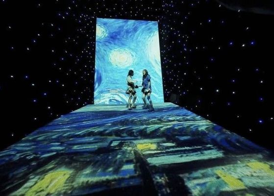 Indoor Outdoor 4.81mm LED Dance Floor Screen 500x1000mm Cabinet Full Color