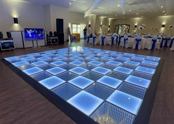 Customizable Design P3 LED Dance Floor Tiles Sturdy Interactive Screen