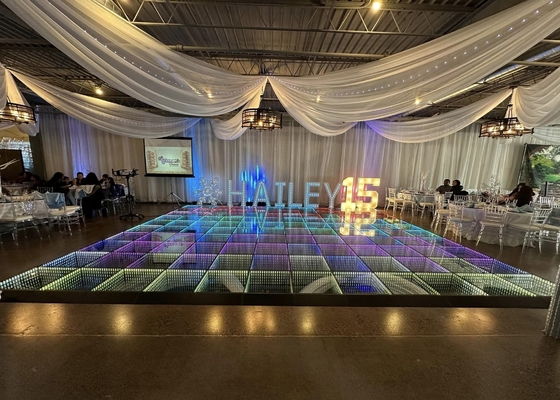 IP65 P6 LED DJ Stage Dance Floor Waterproof Power Cabinet LSN System