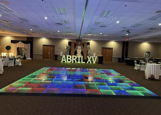 IP65 P6 LED DJ Stage Dance Floor Waterproof Power Cabinet LSN System