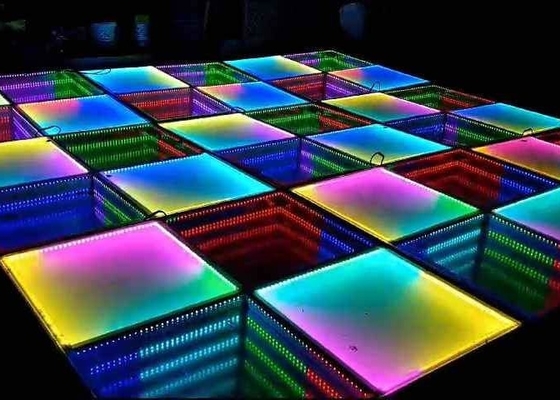 P3.91 Indoor Full Color LED Lighting Dance Floor 250*250mm LED Module 65410 Points/Square Meter