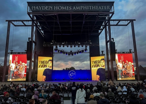 Full Color Display SMD LED Screen P10 5500 Nits Outdoor Fixed Installation
