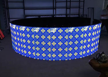 Full color 360 Degree Cylinder LED Display Outdoor Column curve Screen Advertising Billboard