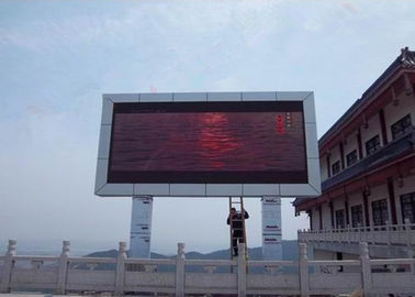 Outdoor P10 960*960mm High Brightness High Temperature Resistant Frame Column LED Billboard