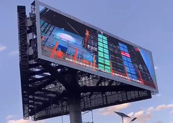 P10 SMD Advertising LED Display Screen, HD Full Color Outdoor Waterproof Rental Die Cast Aluminum