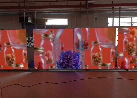 P4 RGB Indoor LED Display Board, 1/16 Scan LED Screen Video Wall IP34 HD Flexible