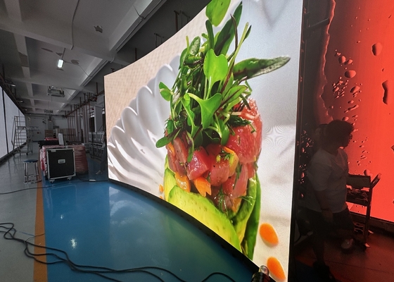 P4 RGB Indoor LED Display Board, 1/16 Scan LED Screen Video Wall IP34 HD Flexible