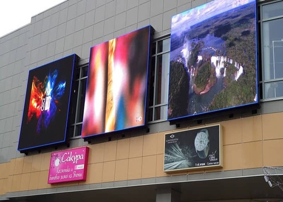Outdoor Rental Suspended LED Information Display RGB High Resolution P6 For Promotion