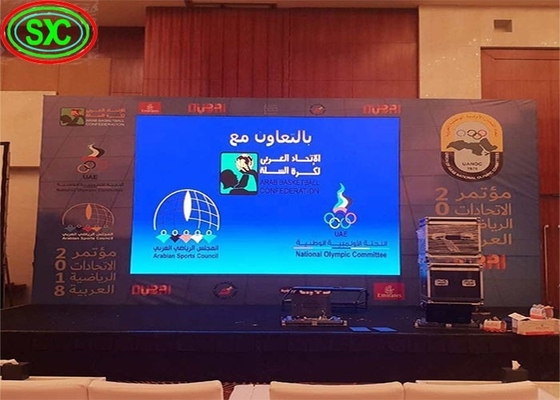 Advertising Die-Cast Aluminum Rental Module P6 Suspended Non-Smudge HD LED Display