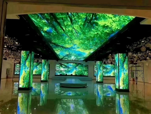 Indoor Rental Advertising Ceiling LED Display/High Resolution LED Screen/Energy Saving LED Panel