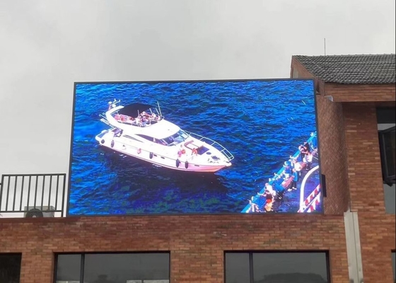 P6 Outdoor Full Color LED Display SMD3535 Full Color 192x192mm Cabinet