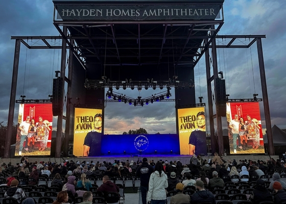 P6 Outdoor Full Color LED Display SMD3535 Full Color 192x192mm Cabinet