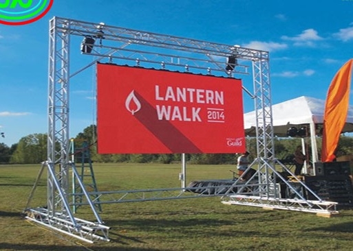 Lease Long Control Distance And Constant Drive Current For Die-Cast Aluminum Suspended LED Displays