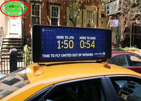 HD High Brightness Car LED Display P3 IP65 Waterproof Energy Saving
