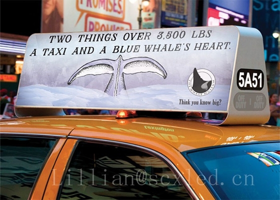 Cab Car Screen Waterproof P4 Full Color Epistar Chip 3 Years Warranty