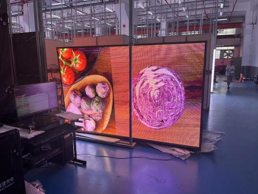 P5.95 Indoor Rental Die-Casting Aluminum HD Outdoor Waterproof Full Color LED Display Module LED Screen