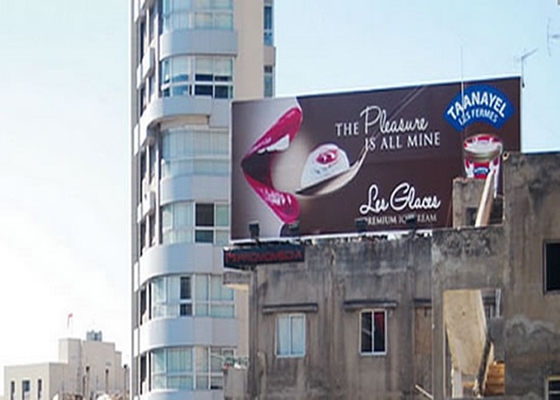 Outdoor Stadium Led Display screem Advertising P10 full color 960*960mm Billboards