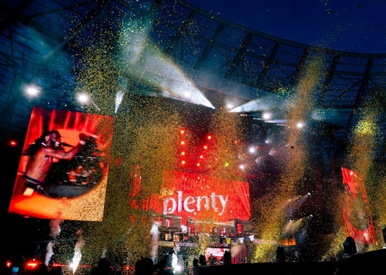Large Screen Stadium Die-Cast Aluminum LED Display P3 Outdoor Rental IP65 Waterproof HD High Brightness