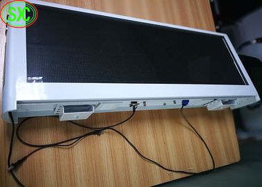 High Brightness Outdoor P5 Led Advertising Screen Full Color For Taxi Topper