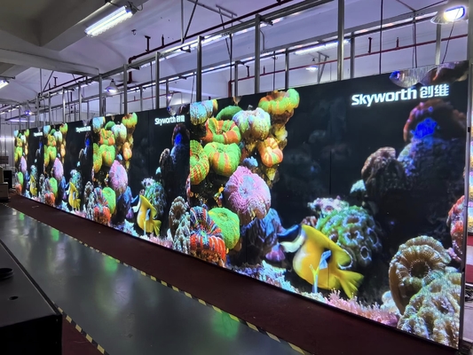 Rental P6 SMD Fixed RGB LED Display Advertising Screen Waterproof HD Working Voltage DC5V