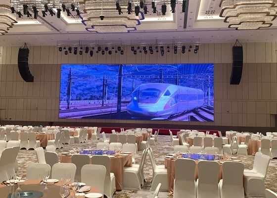 Rental P6 SMD Fixed RGB LED Display Advertising Screen Waterproof HD Working Voltage DC5V