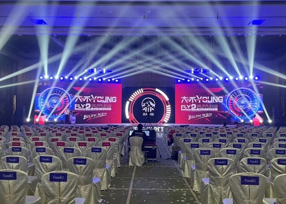 Rental P6 SMD Fixed RGB LED Display Advertising Screen Waterproof HD Working Voltage DC5V