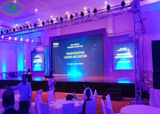 Indoor Rental P2 RGB LED Display High Resolution High Definition Flexible Lag-Free