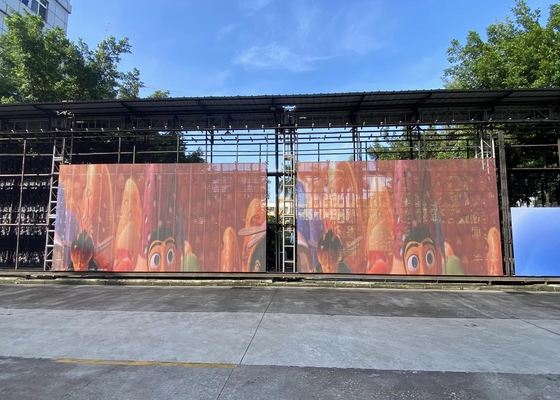 P5 Outdoor High Definition Full Color Waterproof LED Die-Casting Aluminum Screen With Three Years Warranty SMD2121