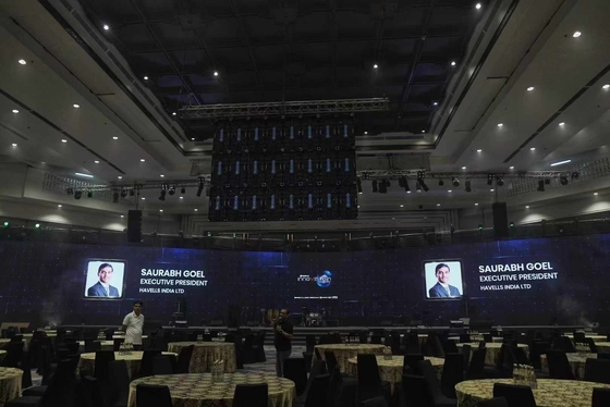 Die-Cast Aluminum Screens Outdoor Advertising And Commercial Centers With Large Screens RGB LED Display P8